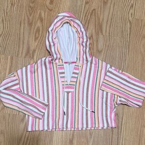 Roxy Pink and Orange Striped Knit
